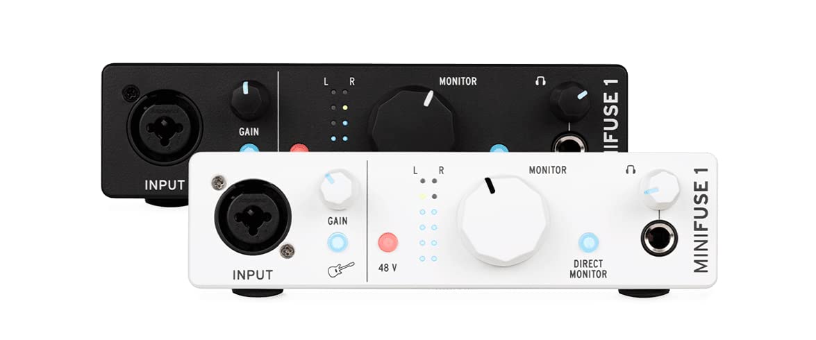 Arturia Minifuse 1 Usb C Audio Interface, Black