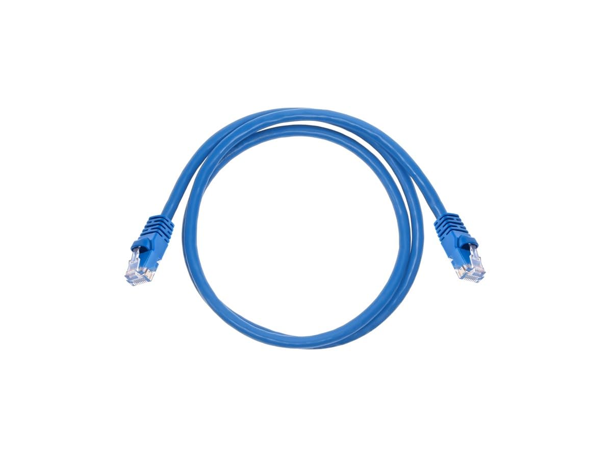 Monoprice 3Ft 24Awg Cat5E 350Mhz Utp Ethernet Bare Copper Network Cable   Blue