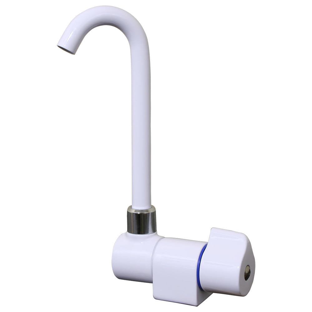 Scandvik Tall Tap W/ Folding Spout - White Powdercoat,WBAUVB07PWY1SPY
