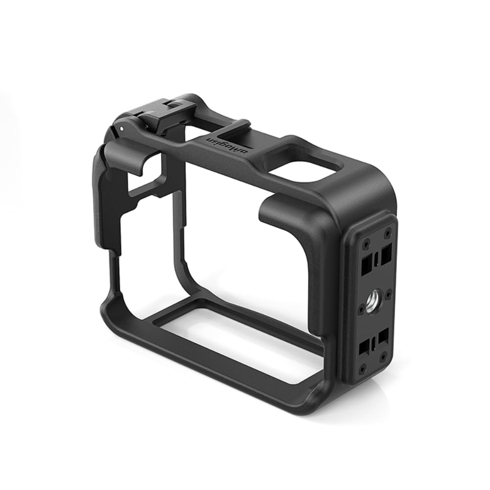 Rszfnjxry Plastic Frame Cage Compatible With Insta360 Ace/Ace Pro,Protective Durable Housing Case With Cold Shoe Mount Compatibe