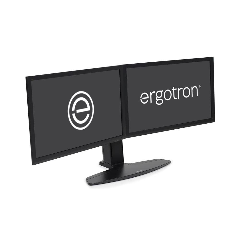 Ergotron � Neo Flex Dual Monitor Stand for Desk, Double VESA Mount � for 2 Monitors Up to 24 Inches � Black