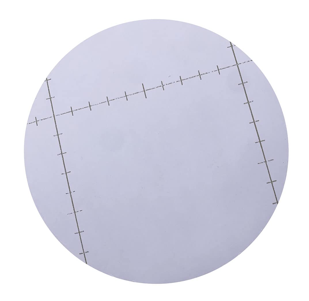 Tuoren Single Pedal Patch Self Adhesive Drumhead Patch Protector For Kick Bass Durm Parts (White)