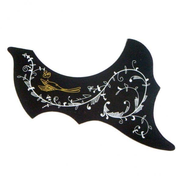 Calandis 2Xleft Handed 40/41 Folk Guitar Pickguard Anti Scratch Plate Black | Pickguards | Guitar Parts | Parts & Accessories