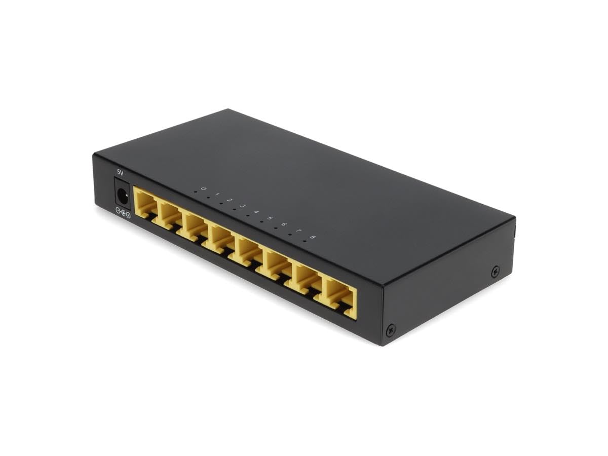 8X 10/100/1000Base-Tx (Rj-45) 0 To 40C Ethernet Switc