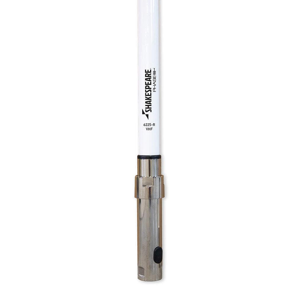 Shakespeare 6225-R Phase Iii Vhf Antenna - 8' Vhf Marine Band 6Db Gain , White,WBEEAB00XM0CJIG