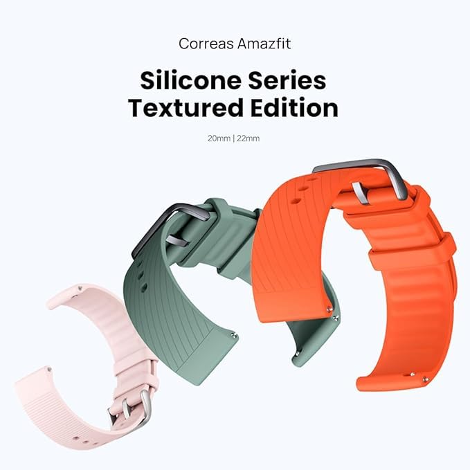 Amazfit Smartwatch Bands Sport Band Compatible Gtr 4, Gtr 3 Pro, Gtr 3, Gtr 2, Gtr 2E, 22Mm Soft Silicone Wristbands Replacement