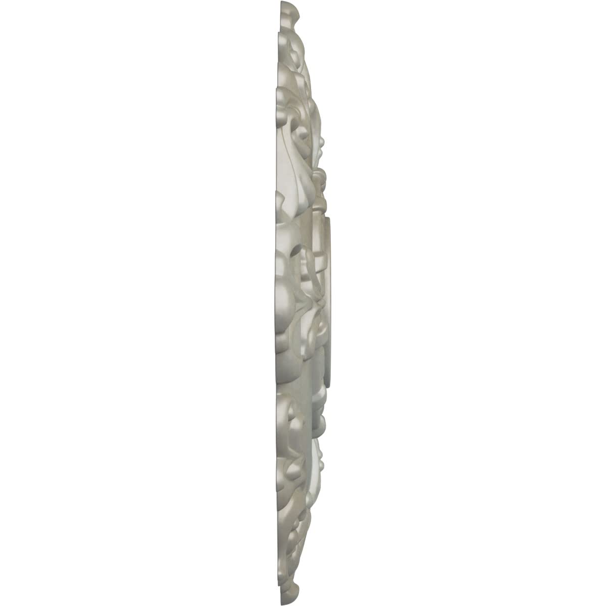 Ekena Millwork Cm18Rlfls Riley Ceiling Medallion, Flash Gold