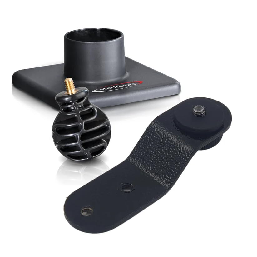 StediLens Camera/Telephoto Lens Gimbal-Like Stabiliser Combo Kit Inc. Gimbal-Like Base Support & Camera Bracket