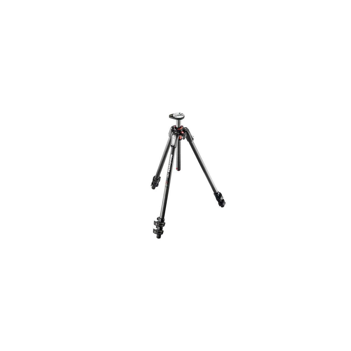 Manfrotto 190Xpro Carbon Fiber 3 Section Tripod (Mt190Cxpro3),Black