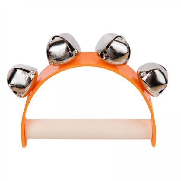 TRENDYNEST 5xWooden Handbell Percussion Instrument Educational Toys for Game Holiday Orange | Musical Instruments & Gear | Percu