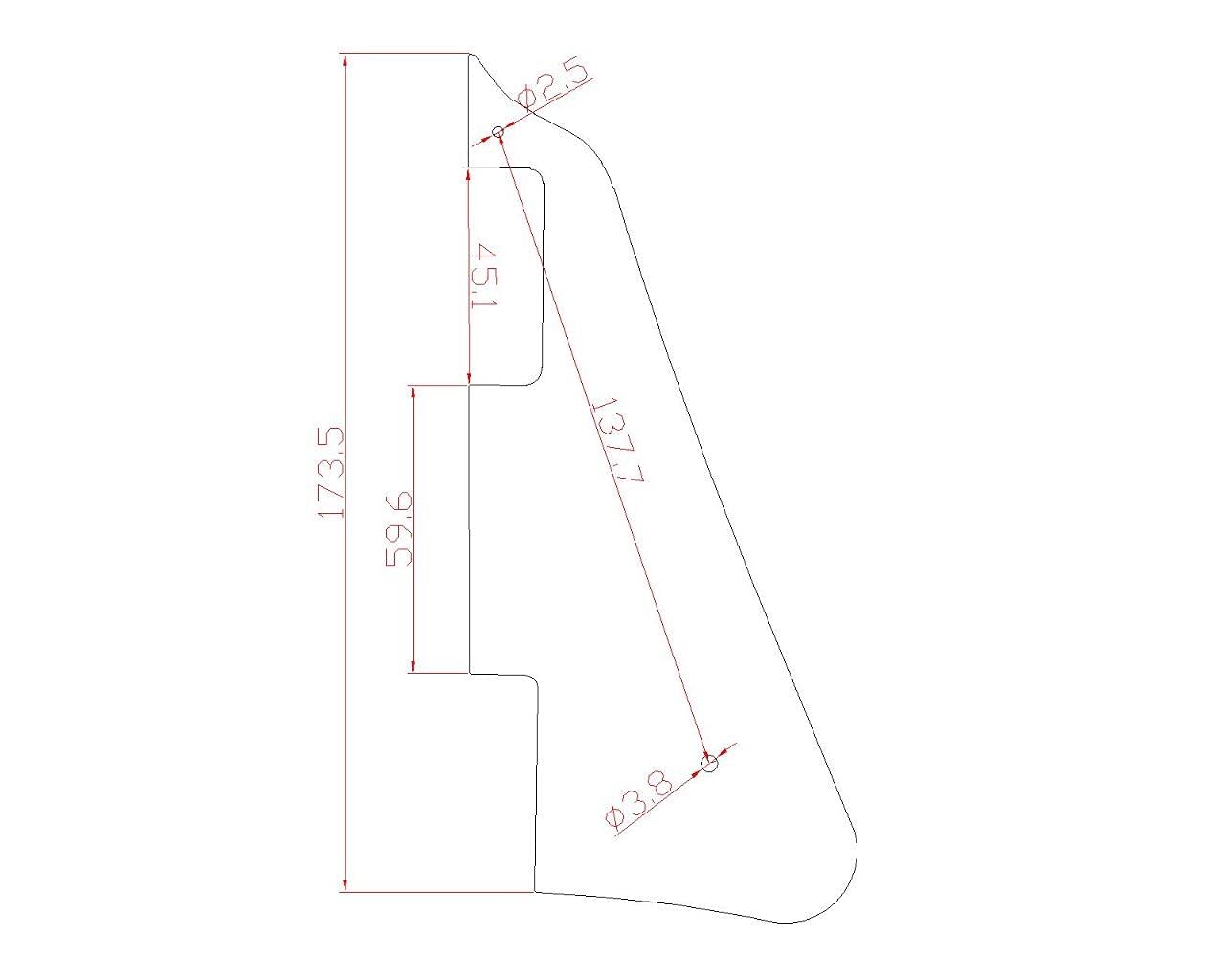 Dopro Lp Guitar Pickguard And Lp Stainless Steel Bracket With Gold Steel Mounting Screws For Usa Les Paul Abalone Pearl