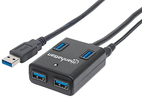 Manhattan Superspeed       Usb 3.0 Hub (4 Ports) 162302