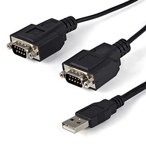 Startech.Com Usb To Serial Adapter   2 Port   Com Port Retention   Ftdi   Usb To Rs232 Adapter Cable   Usb To Serial Converter (