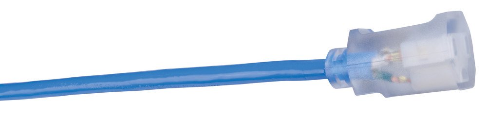 Southwire Coldflex 12/3 Heavy Duty Extension Cord, 50Ft, Cold Weather Cord, Sjtw, Blue, 2568