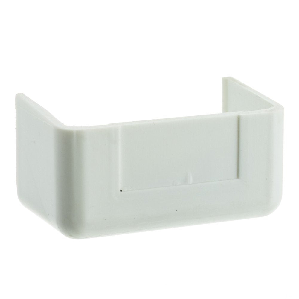 Cord Cover Cable Raceway, 1.75 Inch Surface Mount Cable Raceway End Cap On Wall Cord Concealer (Covers Raceway End), Cord Organi