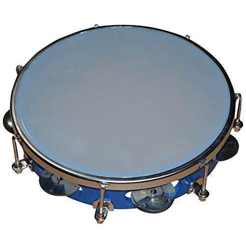 AMAZE Musical fiber Dafli/Tambourine 8 inch Random color