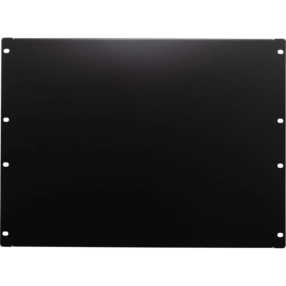 Navepoint 8U Blank Rack Mount Panel Spacer For 19 Inch Server Network Rack Enclosure Or Cabinet Black