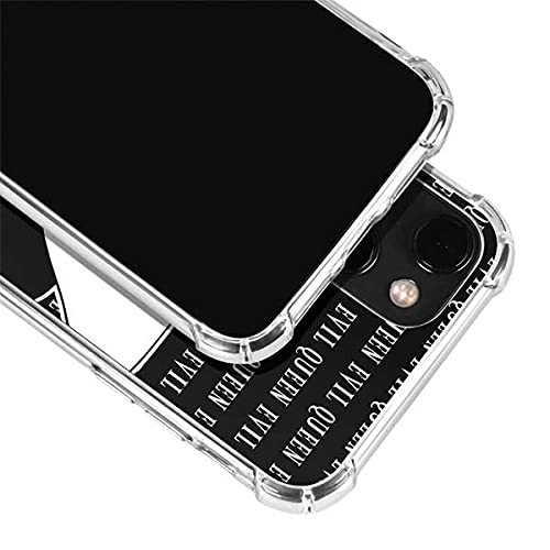 Skinit Clear Phone Case Compatible With Iphone 13 Mini   Officially Licensed Disney Evil Queen Black And White Design