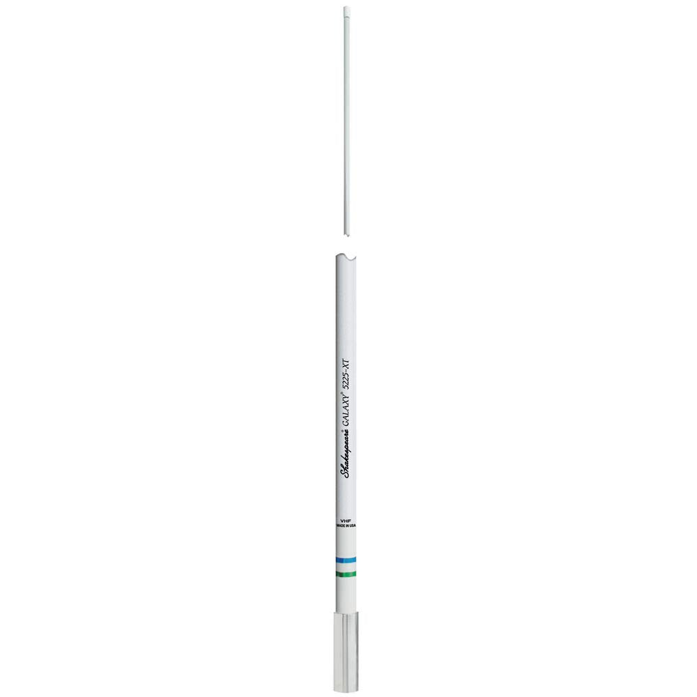Shakespeare 5225-XT-RL 1-Piece VHF Marine Band Galaxy Antenna, 8, 6dB Gain