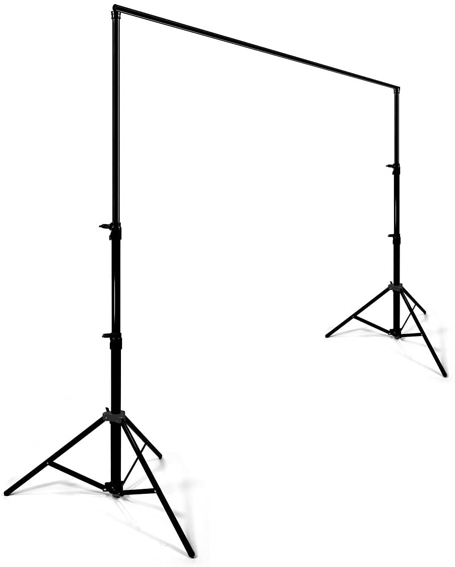 Studiofx 800W Chromakey Green Screen 10Ft X 12Ft Backdrop Photography Video Lighting Kit   Background Support System Included