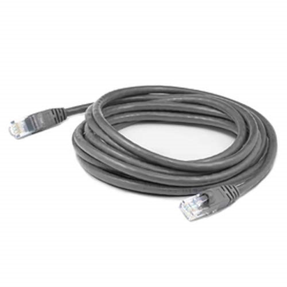 4Ft Gray Cat 6 Slim Pvc Ethernet Cable Snagless Clear-Claw Rj-45 M/M