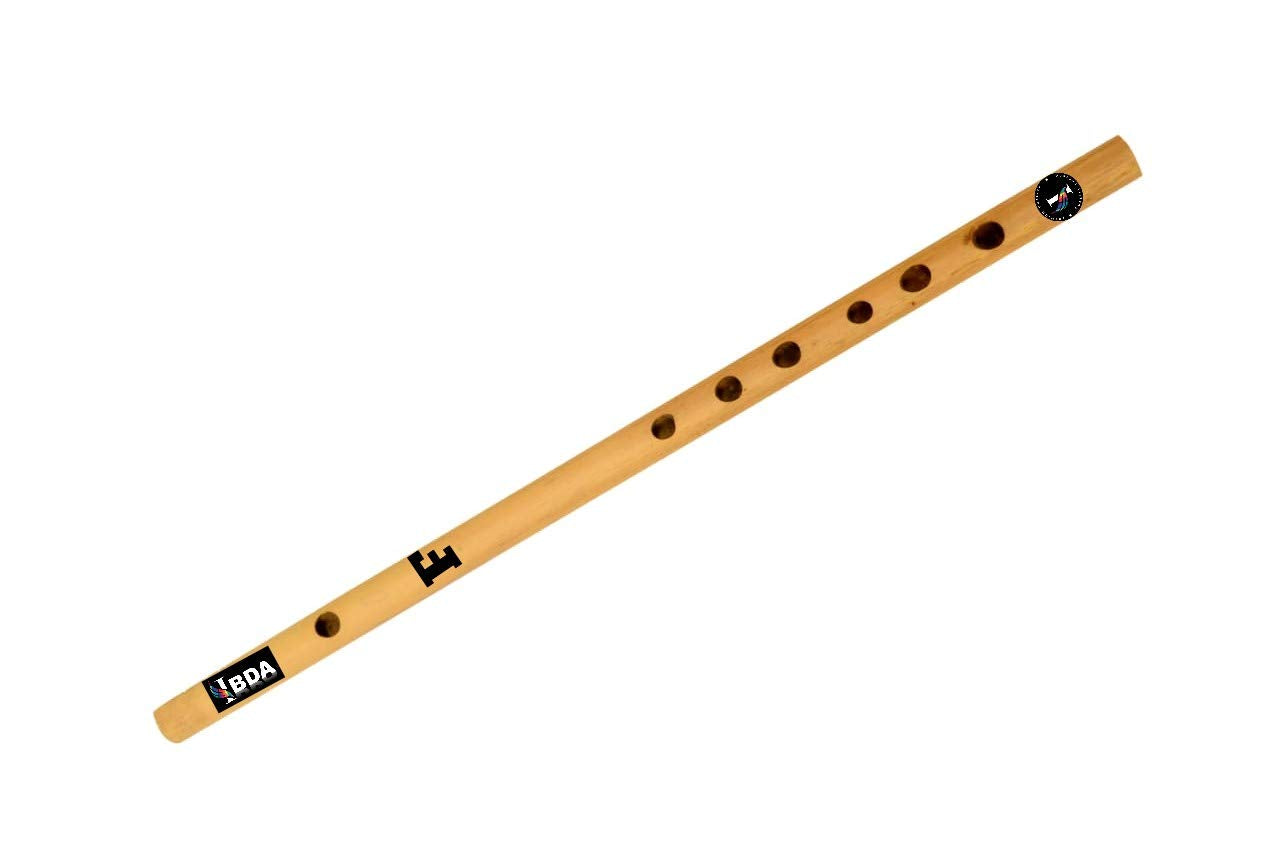 Ibda Bansuri Specially Handcrafted For Beginner. Bamboo Flute 19 Inch Sanitized. Go Vocal For Local For Learners 48Cm (D Scale)