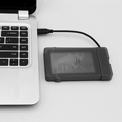 Vantec Usb 3.1 Gen 2 Type-C 2.5 Sata Ssd/Hdd Storage Adapter (Cb-Stc31-2Pb) , Black
