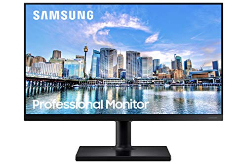 Samsung Ft45 Series 24 Inch Fhd 1080P Computer Monitor, 75Hz, Ips Panel, Hdmi, Usb Hub, Height Adjustable Stand, 3 Yr Wrnty (Lf2