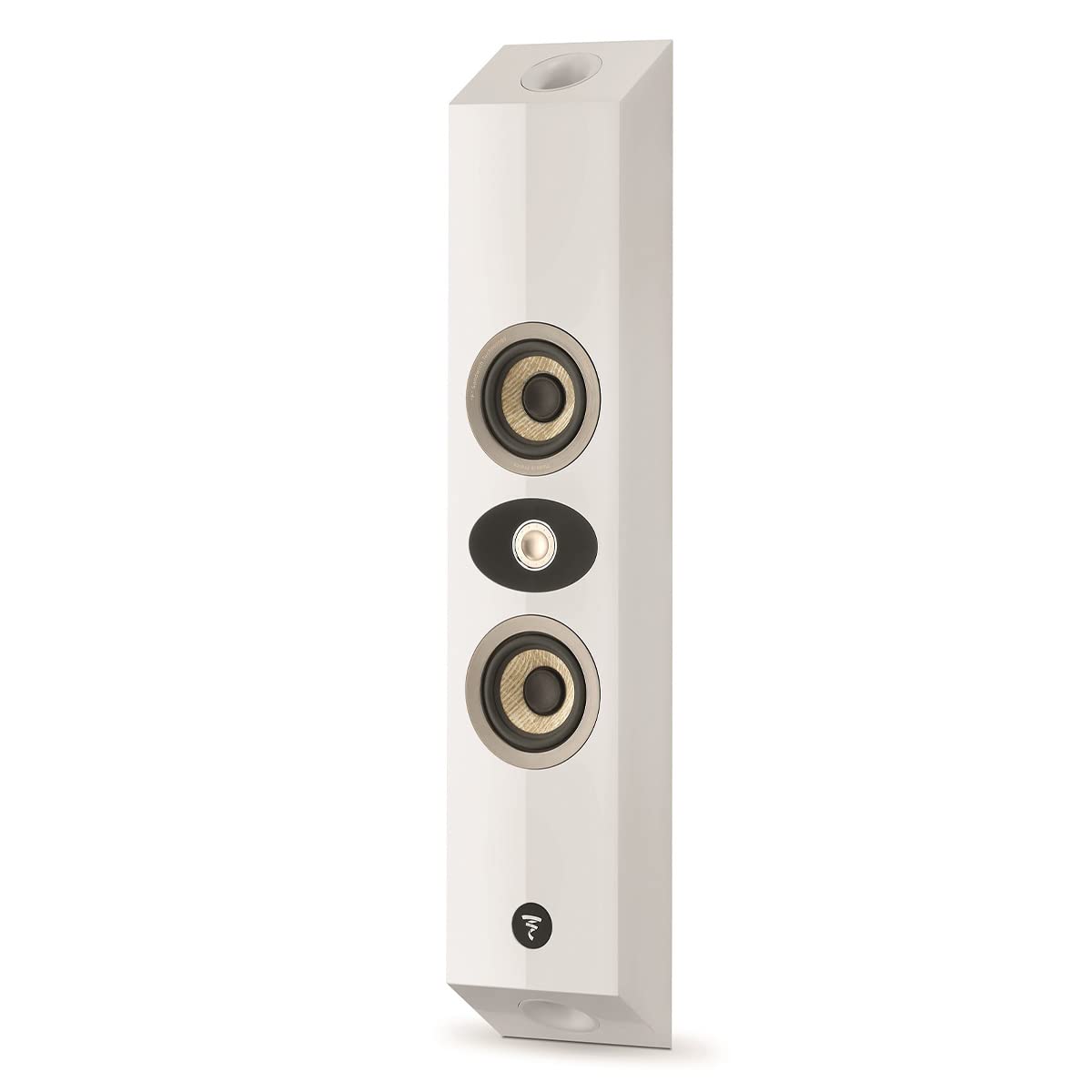 Focal 301 Bass-Reflex 2-Way On-Wall Loudspeaker (White High Gloss)