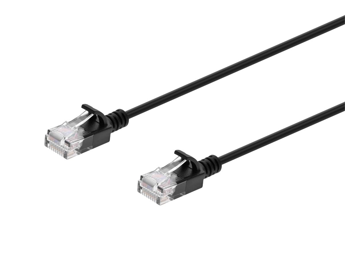 Monoprice Cat6 Ethernet Patch Cable - Ultra Slim Utp 30Awg Stranded Copper Molde