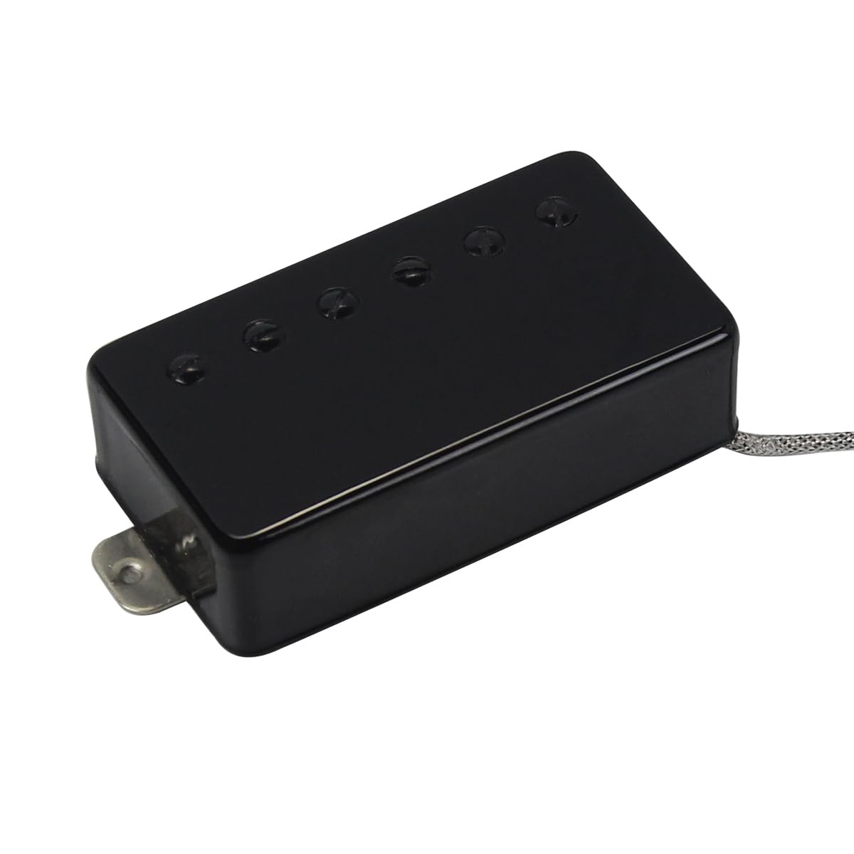 Fleor Alnico5 Guitar Humbucker Pickup Black Neck Pickups Compatible With Lp Style Guitar Part