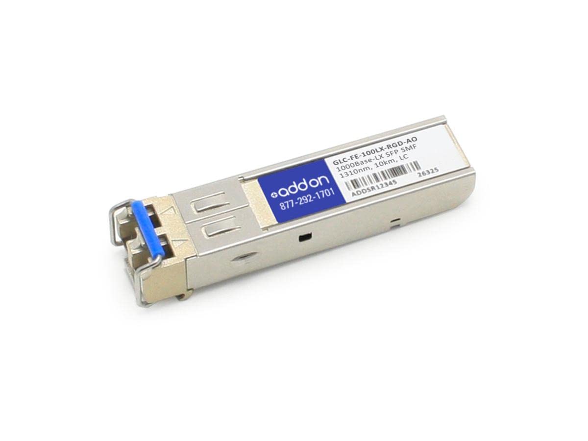 Addon Cisco Glc Fe 100Lx Rgd Compatible Taa Compliant 100Base Lx Sfp Transceiver (Smf, 1310Nm, 10Km