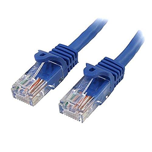 Startech.Com Cat5E Ethernet Cable10 Ft   Blue   Patch Cable   Snagless Cat5E Cable   Network Cable   Ethernet Cord   Cat 5E Cabl