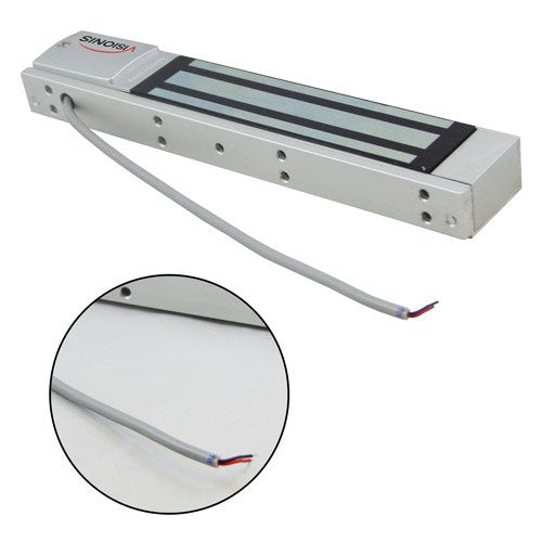 Visionis Fpc 5224 300Lbs Indoor Electromagnetic Lock With 300 Lbs U Bracket For Glass Door For Access Control