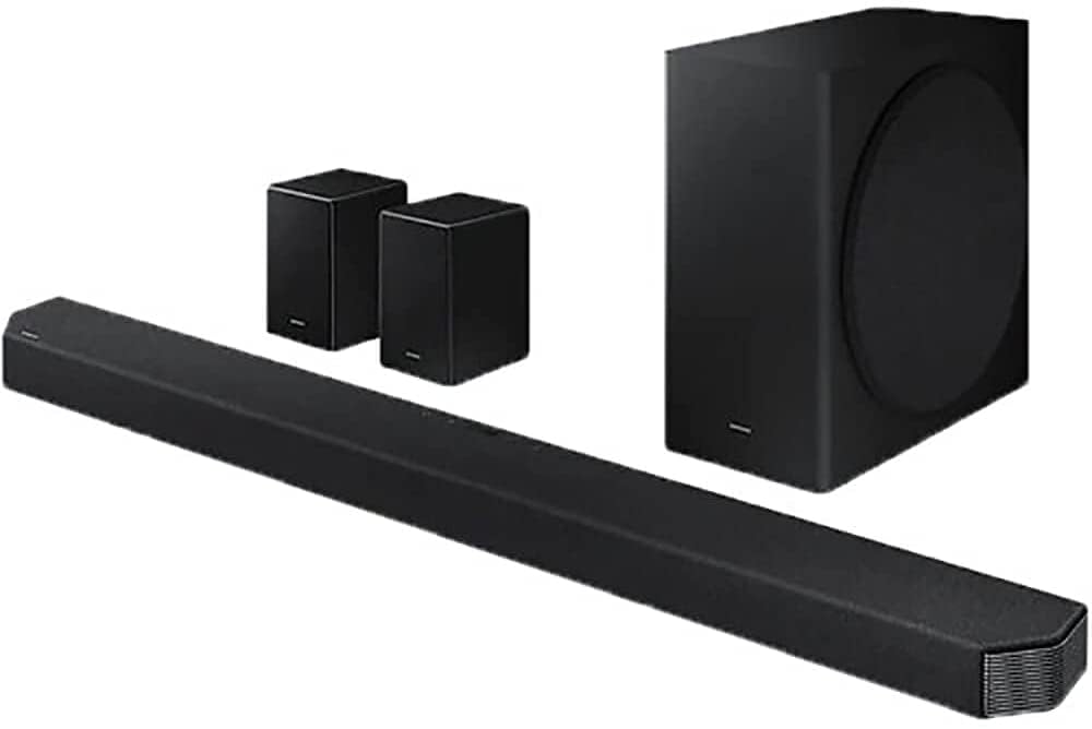 Samsung Hw-Q950A 11.1.4Ch Soundbar With Dolby Atmos/Dts:X Alexa Built In(2021), Black