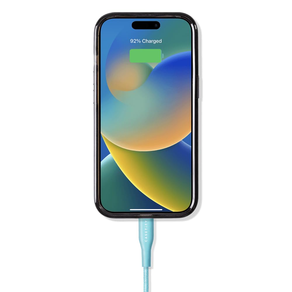 Casetify Powerthru Usb C To Usb C Cable (2M/6.6Ft)   Cotton Candy