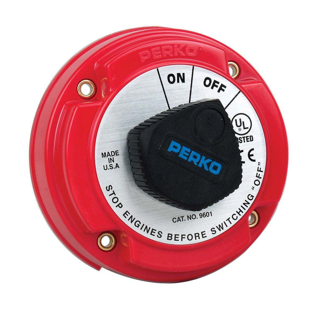 Perko Medium Duty Battery Disconnect Shut Off/On - 250 Amp Continuous, 12-32Vdc,WBAUVA001343326
