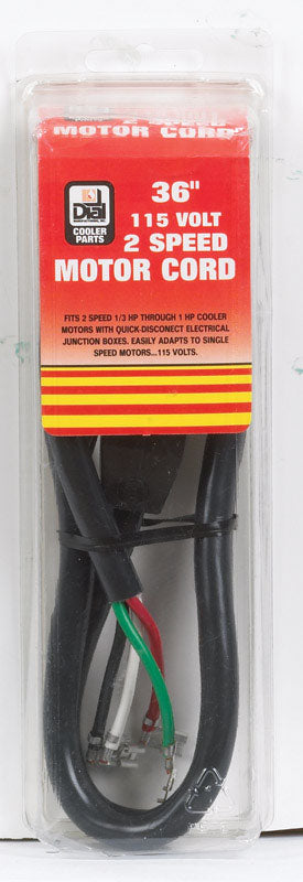 Motor Cord 36''2Spd115V (Pack Of 1)