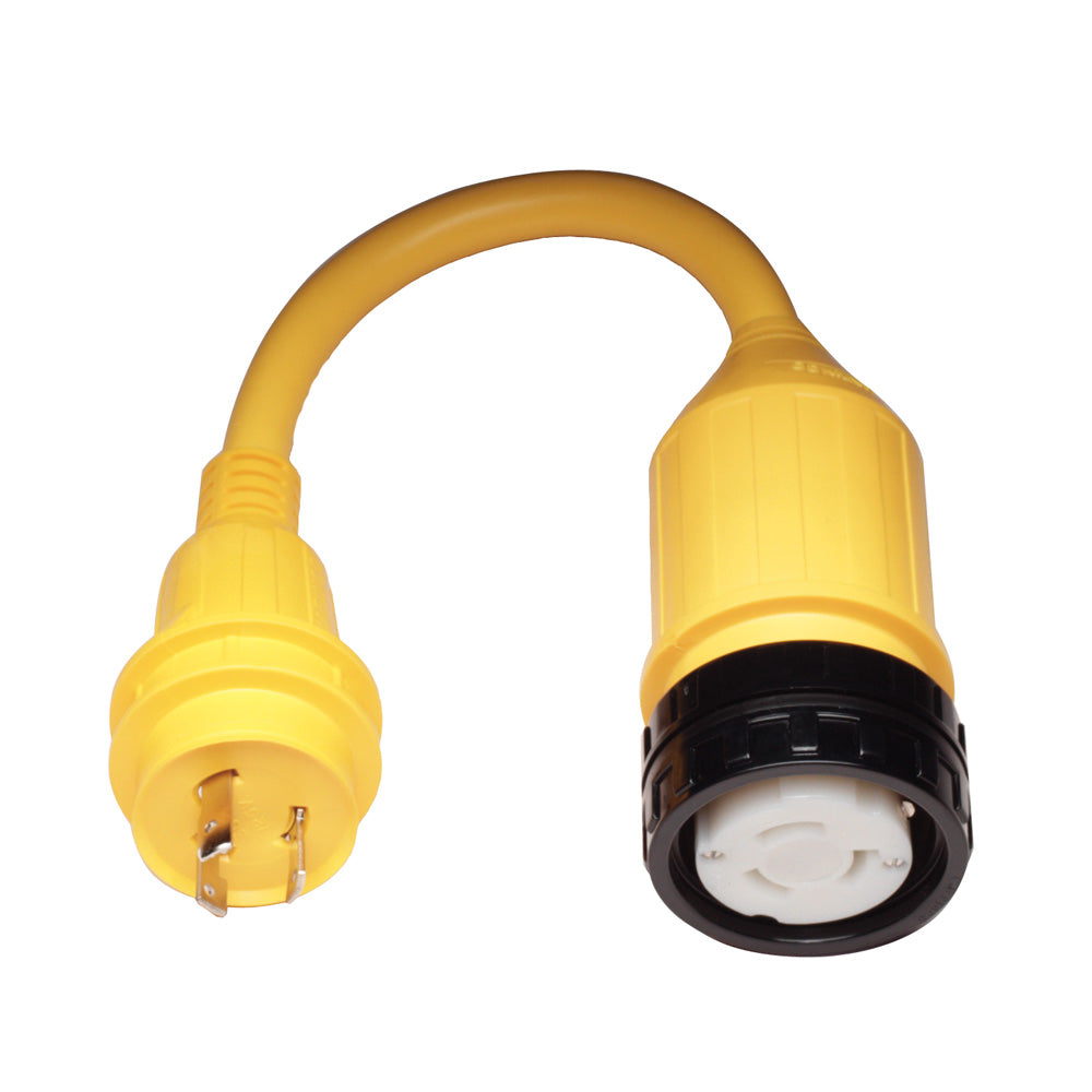 Marinco Pigtail Adapter - 50A Female To 30A Male,WBAUVA001343378