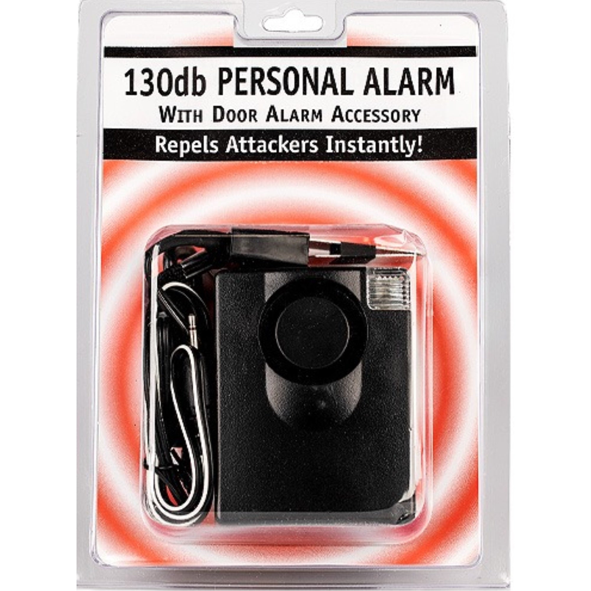 3 IN 1 130db PERSONAL ALARM WITH LIGHT