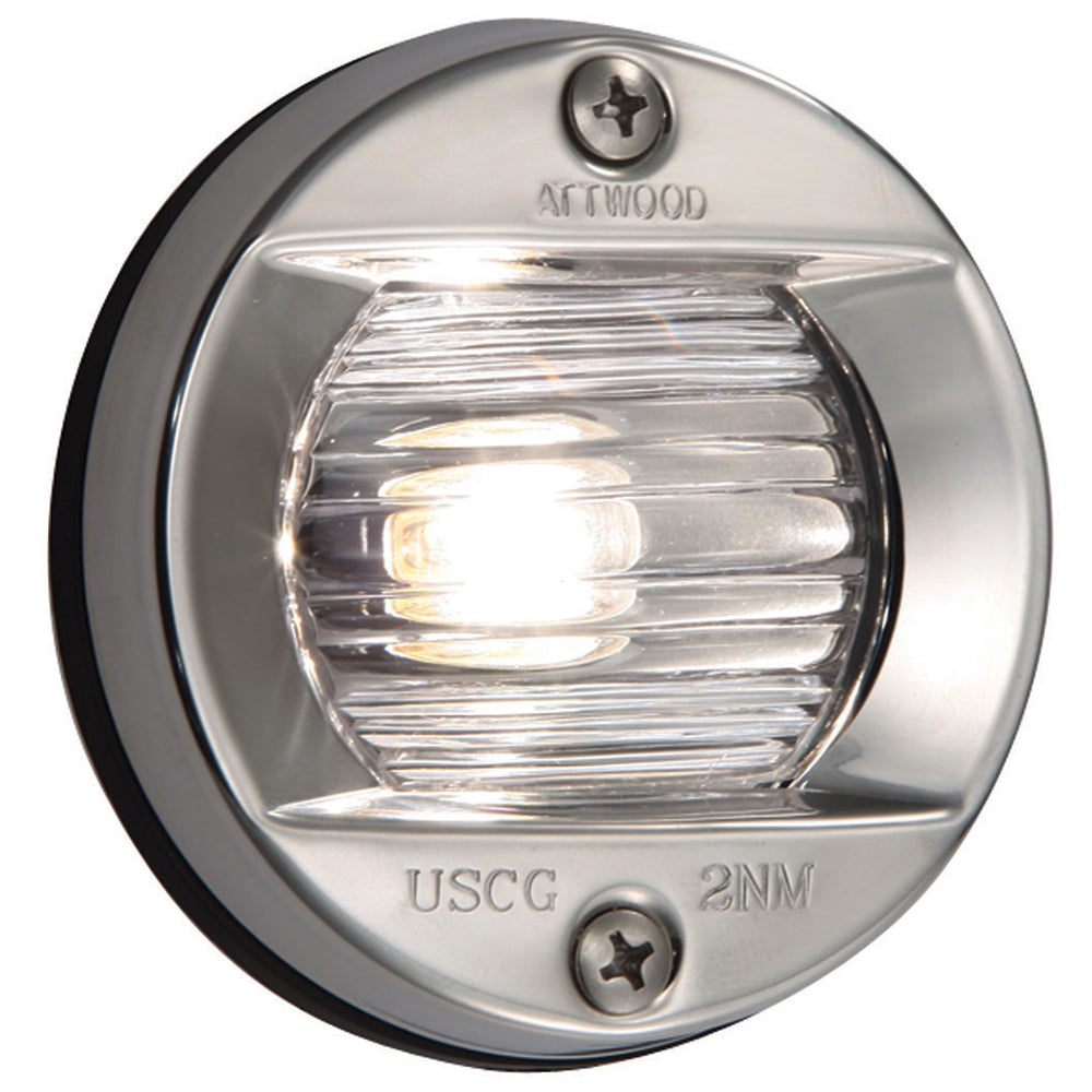 Attwood Vertical, Flush Mount Transom Light - Round,WBAUVA001343451