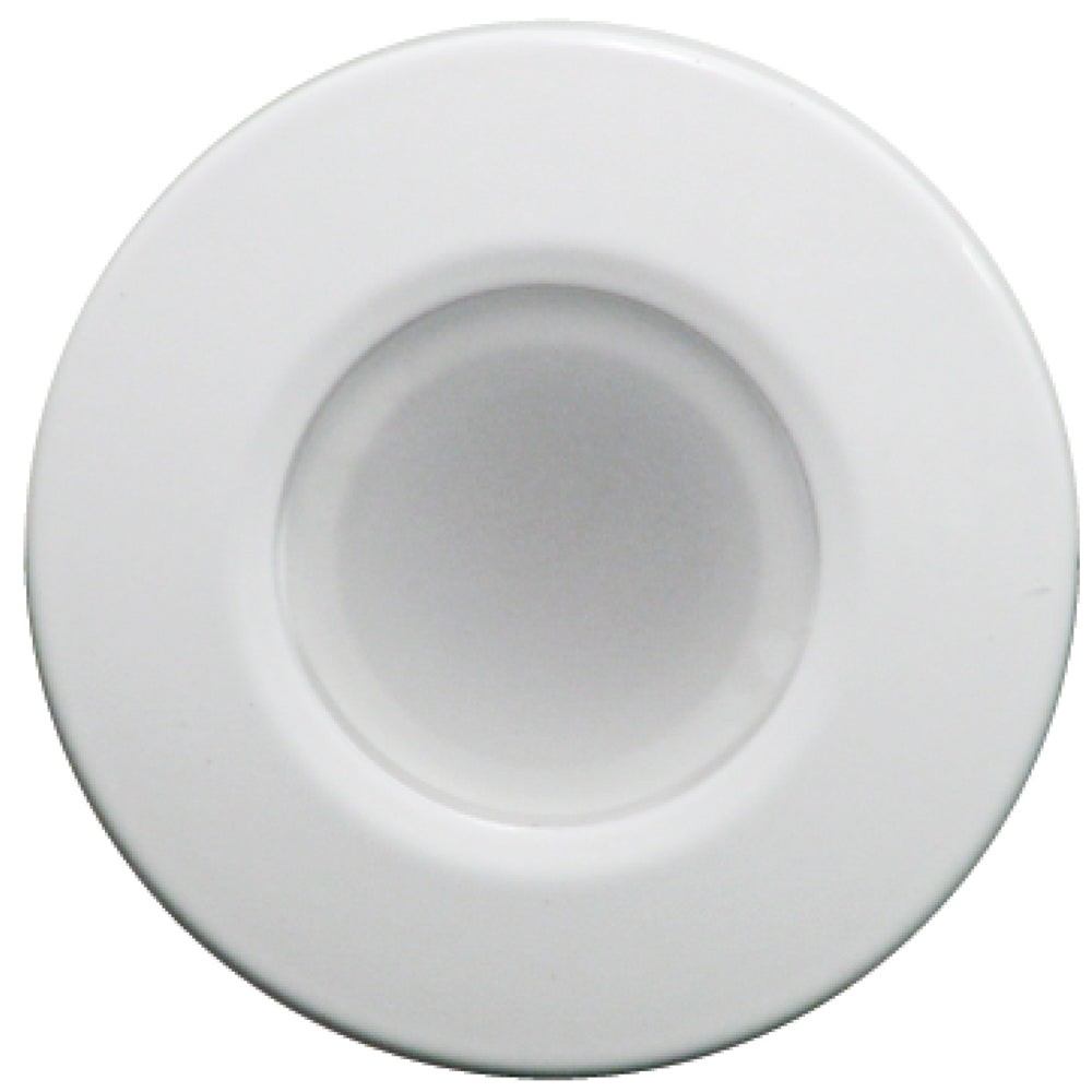 Lumitec Orbit - Flush Mount Down Light - White Finish - 4-Color Blue/Red/Purple/White Non Dimming,WBAUVA001343473