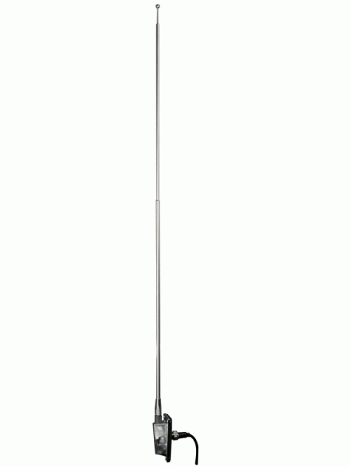 METRA  AM/FM REPLACEMENT SIDE MOUNT ANTENNA WITH TRIANGLE SHAPED BASE FOR 4 HOLE APPLICATIONS