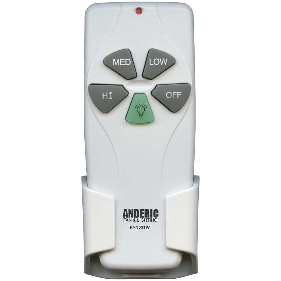 Anderic Substitute for Harbor Breeze FAN-11T UC7030T Ceiling Fan Remote Control [FAN53TW]