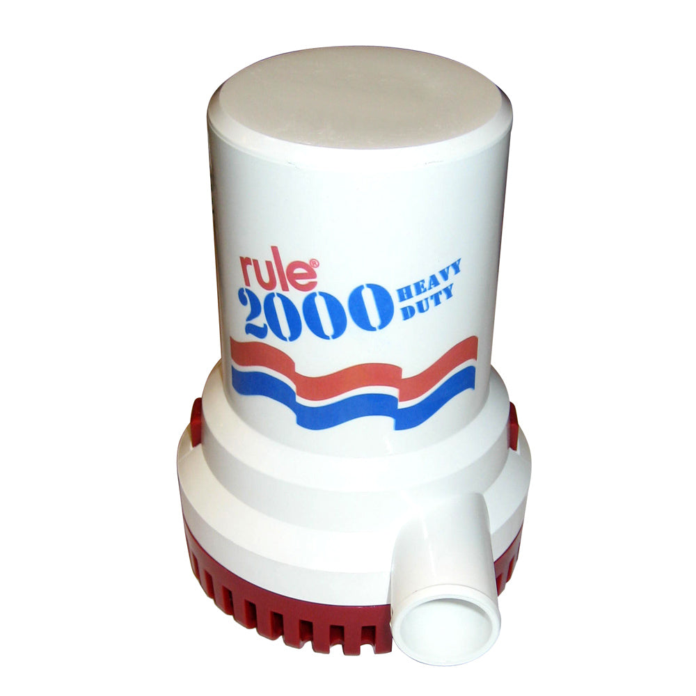 Rule 2000 G.P.H. Non-Automatic Bilge Pump - 24V,WBAUVA001343560