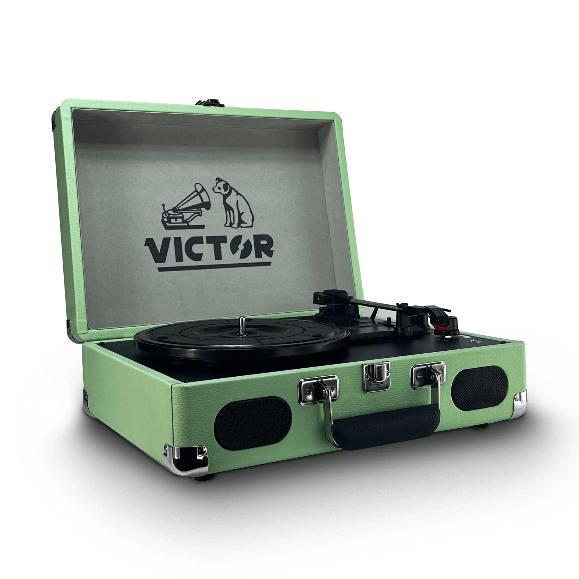 Victor Metro Plus Portable Dual BT Suitcase Turntable Mint - Refurbished