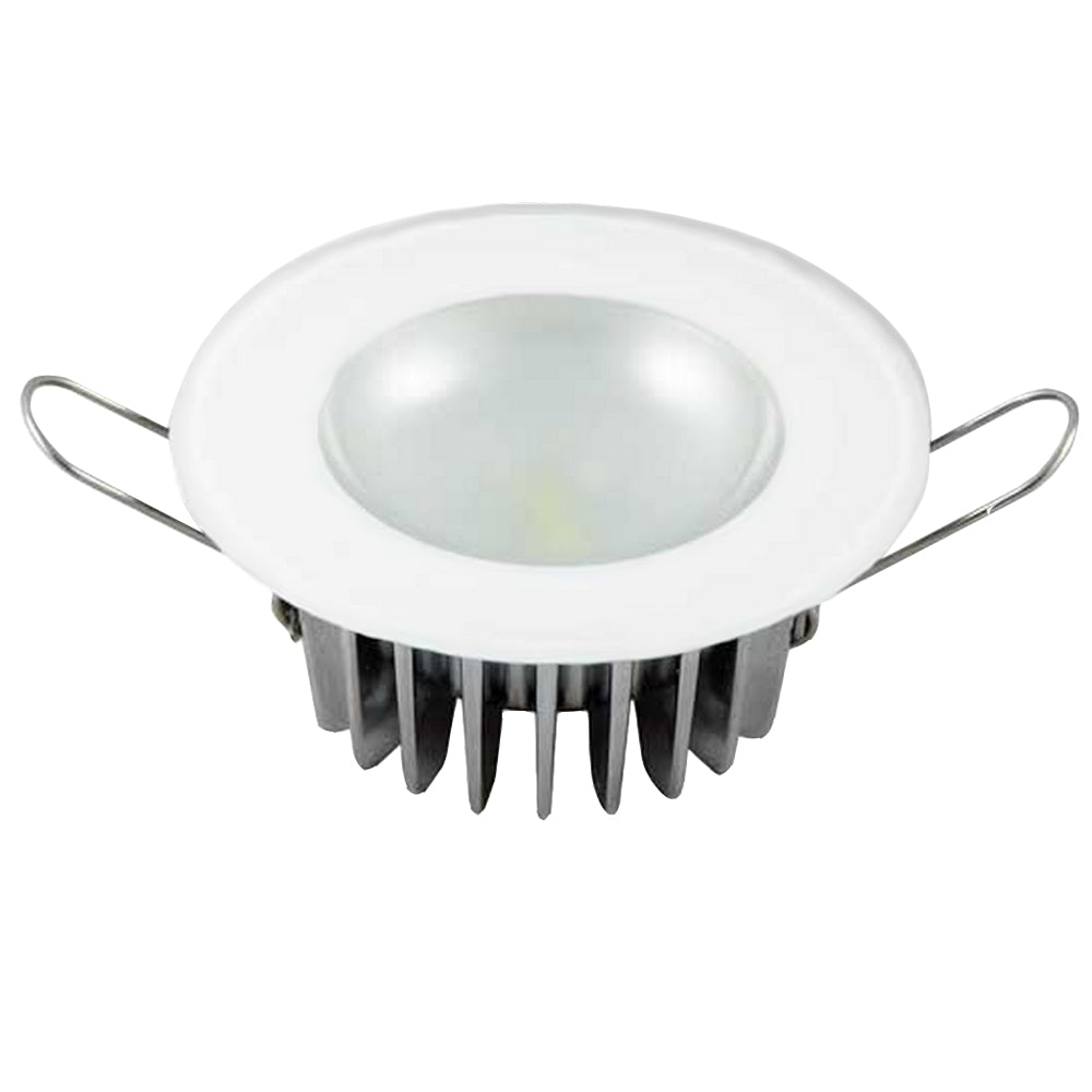 Lumitec Mirage - Flush Mount Down Light - Glass Finish/No Bezel - 2-Color White/Blue Dimming,WBAUVB00976L1I8