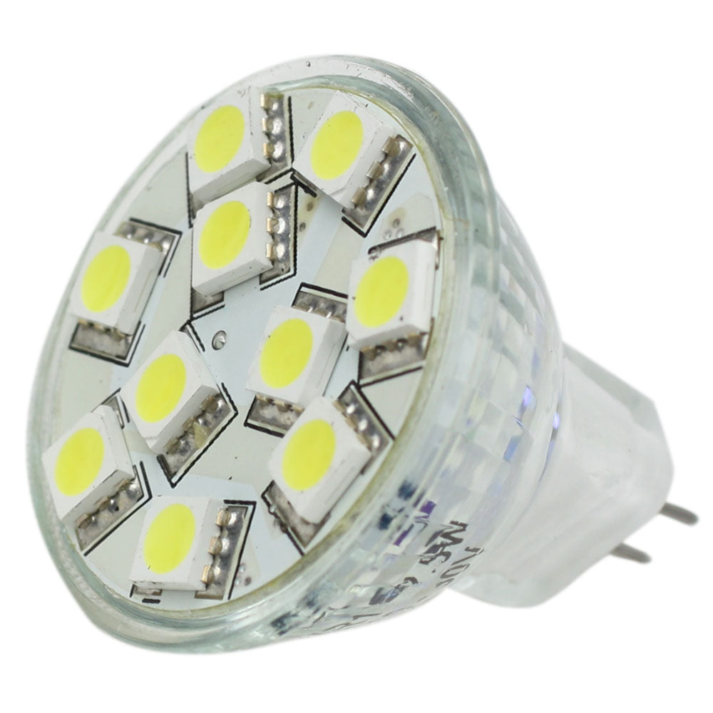 Lunasea Mr11 Led Bulb - 10-30Vdc/2.2W/140 Lumens - Warm White,WBAUVA001343892