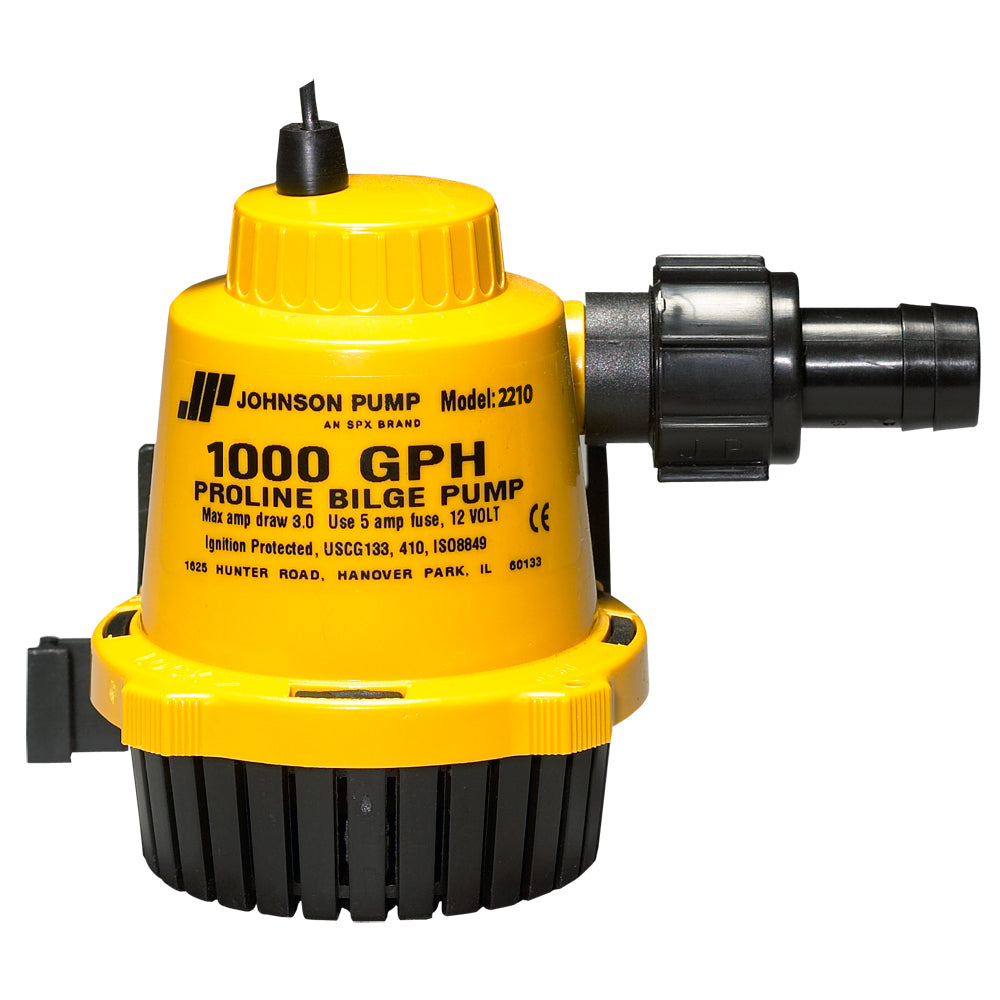Johnson Pump Proline Bilge Pump - 1000 Gph,WBAUVA001343911