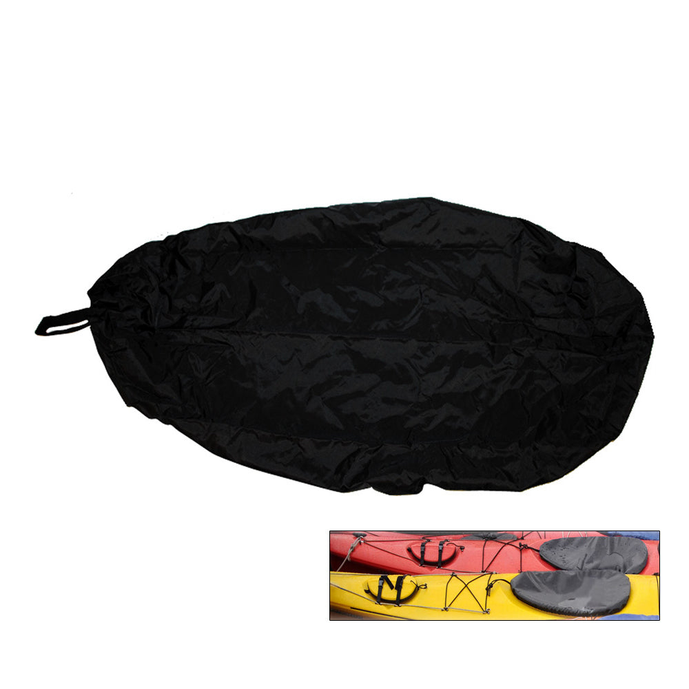 Attwood Universal Fit Kayak Cockpit Cover - Black,WBAUVA001343959